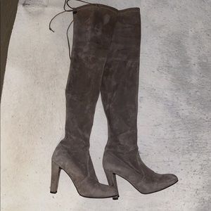 Stuart Weitzman Highland Suede Over the Knee Boots